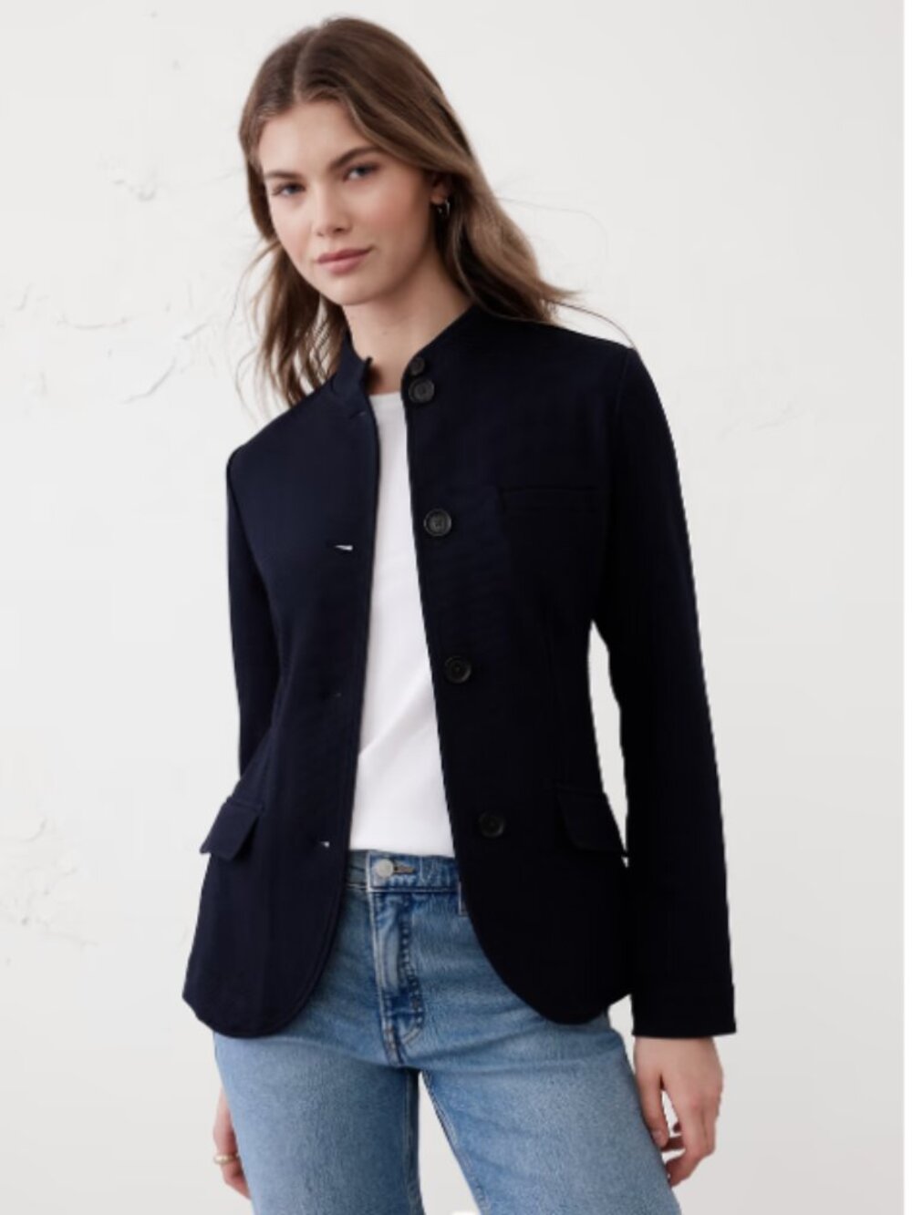 NWT - Banana Republic - Knit Pique Blazer